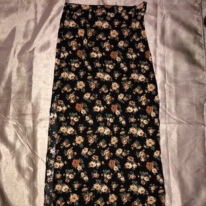 Floral Maxi Skirt